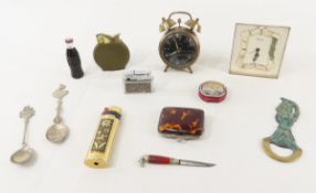 Travel Souvenirs, clocks, coin purses & more