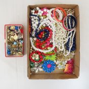 Vintage Clip Earrings, Brooches & Necklaces
