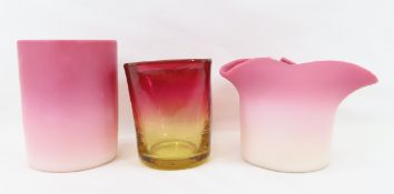 3 New England Glass Toothpick Holders