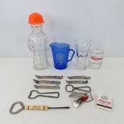 Vintage Hamm's Beer Glasses, Bottle Openers & More
