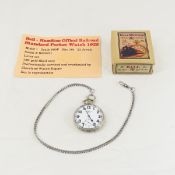 1928 Ball Official Railroad Standard Pocket Watch