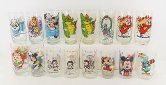 Disney, The Rescuers,Chipmunks & Character Glasses