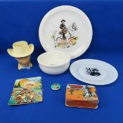 Hopalong Cassidy Dishes and Collectibles