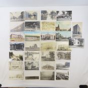 30 Vintage Postcards; Street Scenes, Towns & more