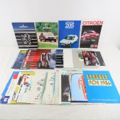 More than 25 French Car Brochures, Ads & More