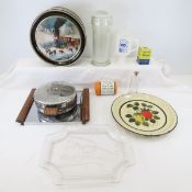 Vintage Waffle Maker, Dental Tool Jar & More