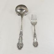 Charter Oaks 1847 Roger Bros Ladle & Meat Fork