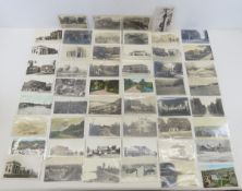 52 Vintage Postcards, many MN Small Town RPPC