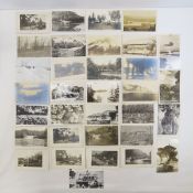 30 Scenic RPPC Postcards, 10 posted 1909-1922