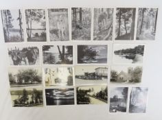 20 Aitkin & Northern MN Real Photo Postcards
