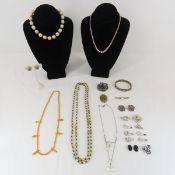 Antique Buttons, Necklaces, Bracelets & More