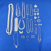 Denbe, Vendome, Faceted Glass & Other Jewelry