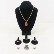 Mexican Silver & Sterling Jewelry 75.5 grams