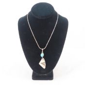 Ha-Ta-Weh Sterling Silver Necklace 23.2 grams