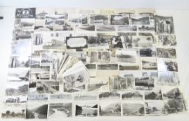 Collection of B&W Souvenir Postcards all unused