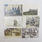 20 Native American Postcards, 14 Posted 1908-1939