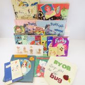 Vintage Scrapbooks and Coloring Books
