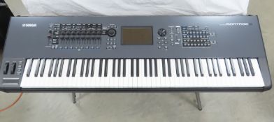 Yamaha Montage 8 Music Synthesizer with stand