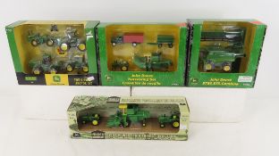 10 Ertl 1/64 Scale John Deere Tractors NIP