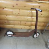 Antique Metal RADIO Scooter