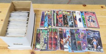 70+ London Night Comics, Widow, Poizon, Razor