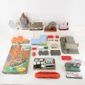 10 HO Scale Buildings, Ship Model & More