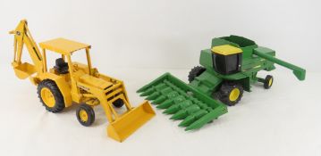 John Deere Turbo Combine & Front Loader, Ertl