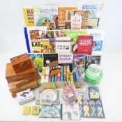 Cookbooks, Fiction Books, Cigar Boxes & More