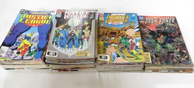 122 DC Justice League super hero comics 1987-1996