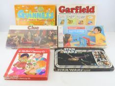 6 Vintage Board Games in box- Complete