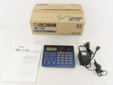 Boss DR-770 Dr. Rhythm Drum Machine- Works