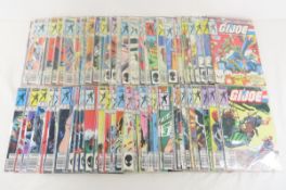 70 Marvel GI Joe Comics 1-19, 21-71
