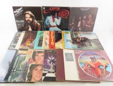 Vintage Rock Albums- Elvis, Jethro Tull, Eagles
