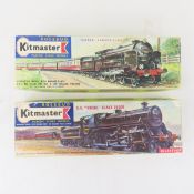 2 Kitmaster plastic train models in boxes