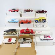 ERTL & AMT Promo cars & banks in boxes