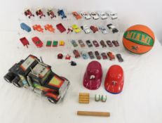Toy cars, sports stuff and more
