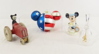 Mickey Mouse Tractor & Other Collectibles