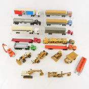 ERTL Semi trucks and construction vehicles