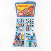 Tomica diecast cars in Matchbox case