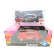 Sun Star London Taxi & Solido Custom VW w/boxes