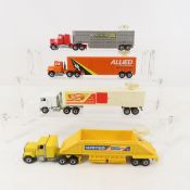 4 Vintage Hot Wheels Steering Rigs