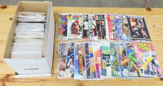100+ Marvel & DC comics JLA Titans, Elektra, Kazar