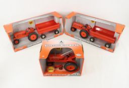 3 Allis-Chalmers Tractors, Wagons in Box