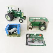 3 Oliver Die Cast Tractors and More