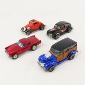 4 1979 Hot Wheels Real Rider diecast cars