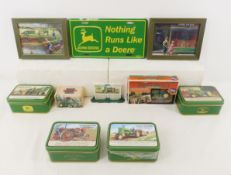 10 1/64 Scale John Deere Die Cast Tractors & More