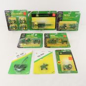 8 1/64 Scale John Deer Tractors and More on Cards