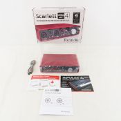 Focusrite Scarlett 2i 4 USB Audio Interface