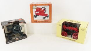 3 1/16 Scale Die Cast Steam Engines in Boxes