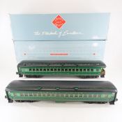 2 Aristo 31305 31405 G Scale Passenger Cars in Box